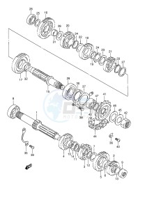 VZ800 (E3-E28) MARAUDER drawing TRANSMISSION