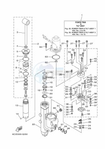 F40HETL drawing POWER-TILT-ASSEMBLY-1