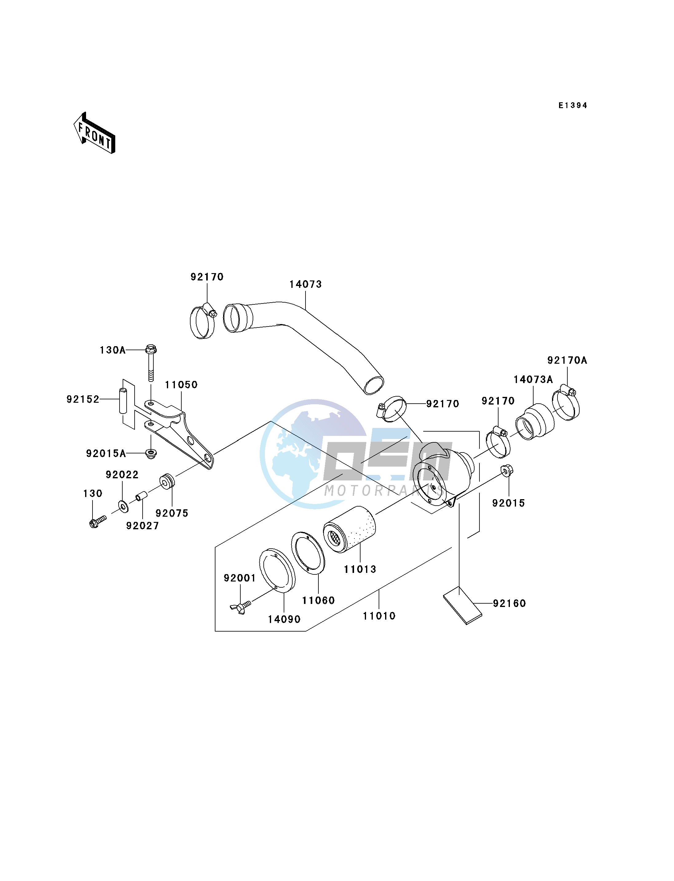 AIR CLEANER-BELT CONVERTER