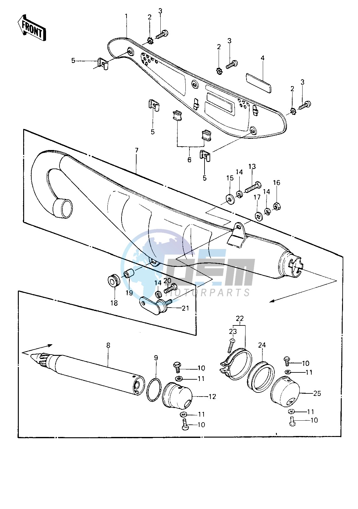 MUFFLER -- KE250-B1_B2- -