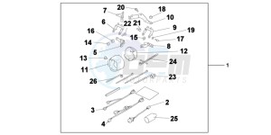 VFR1200XDD CrossTourer - VFR1200X Dual Clutch 2ED - (2ED) drawing FRONT FOG LAMP ATTACHMENT KIT