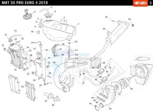 MRT-50-PRO-E4-SM-SUIZA-RED-JUMP-E4-SM drawing TANK-EXHAUST-RADIATOR