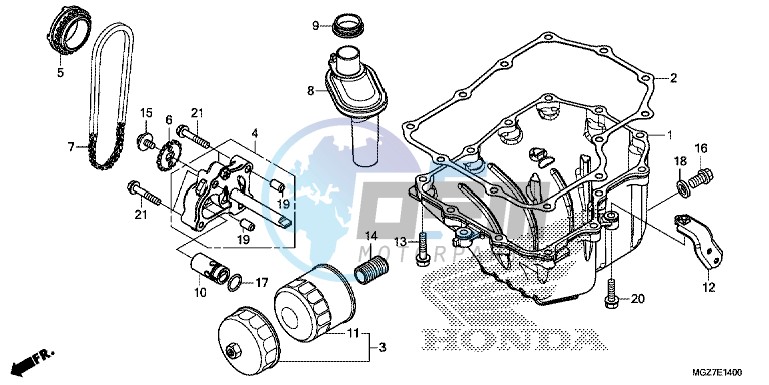 OIL PAN/ OIL PUMP