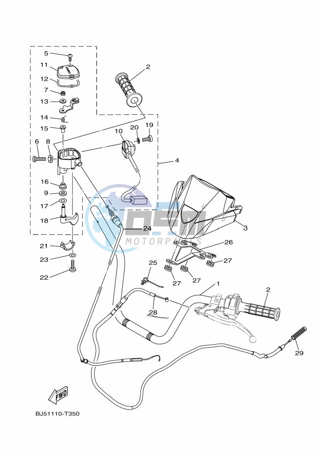 STEERING HANDLE & CABLE