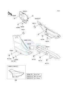 BN 125 A [ELIMINATOR 125] (A6F-A9F) A7F drawing SIDE COVERS_CHAIN COVER