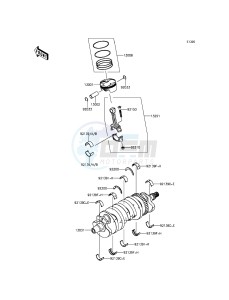 NINJA ZX-6R ZX600RGF FR GB XX (EU ME A(FRICA) drawing Crankshaft/Piston(s)