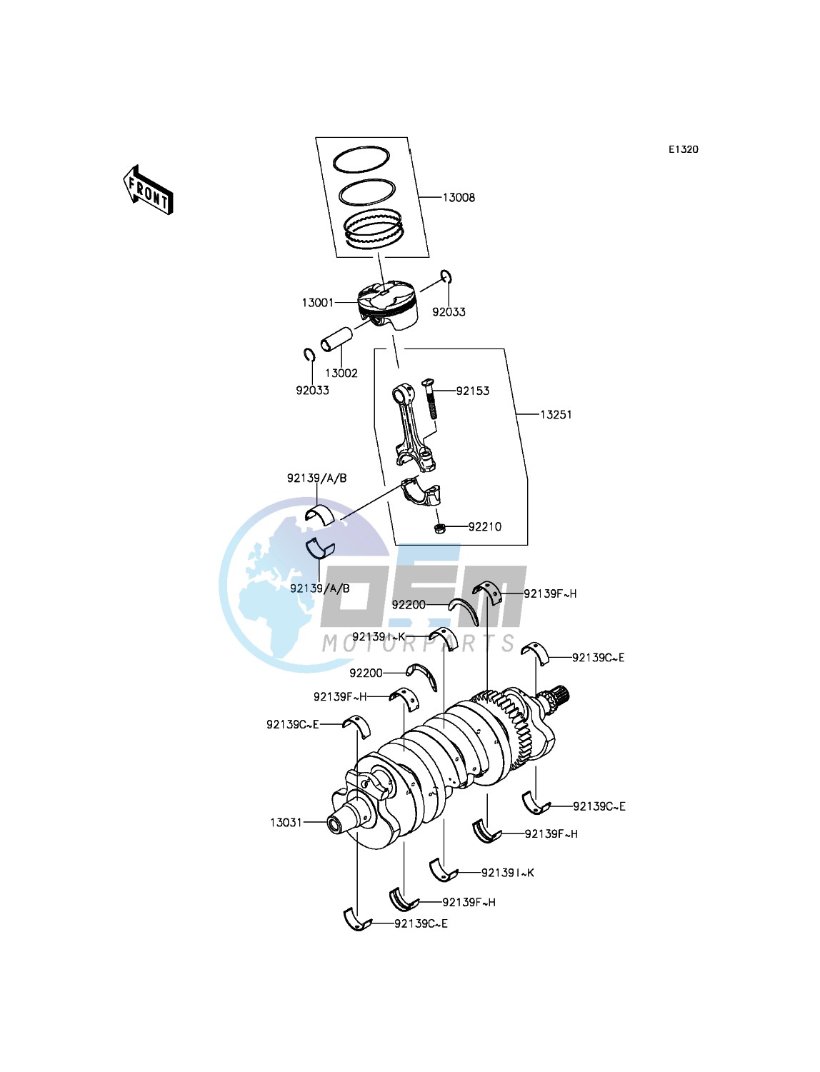 Crankshaft/Piston(s)