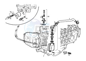 BOULEVARD 125-150 cc drawing OIL CLEANER