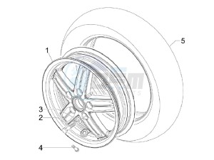 S 150 4T ie E3 Vietnam - Indonesia drawing Front wheel