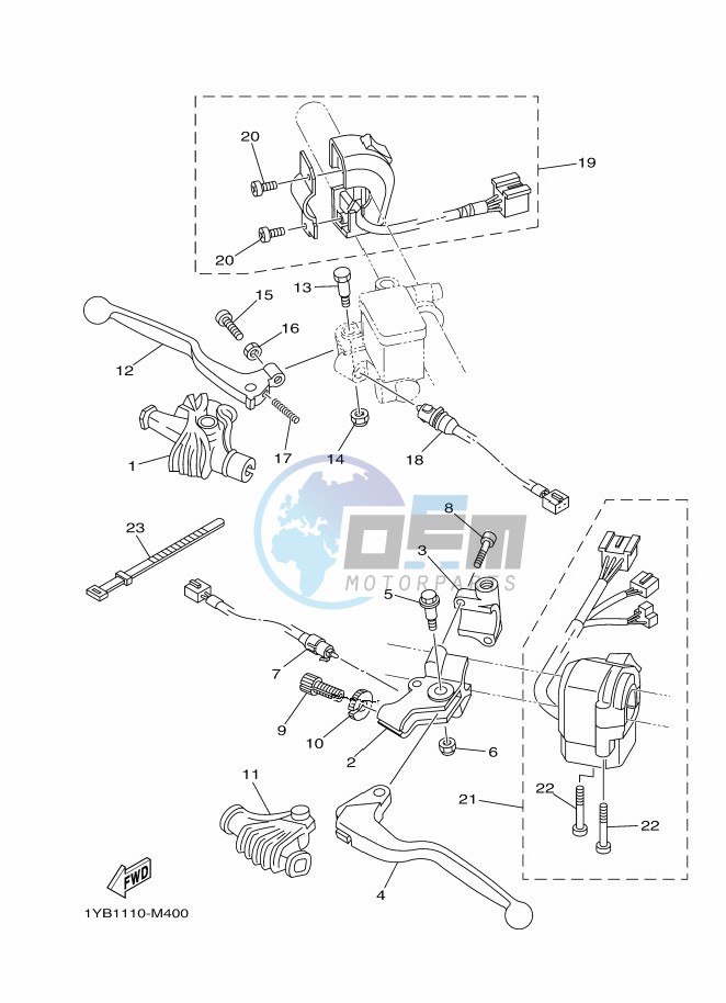 HANDLE SWITCH & LEVER