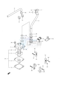 DF 60 drawing Water Pump