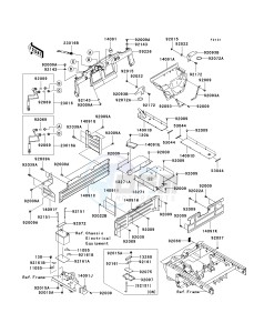 KAF 620 R [MULE 4010 TRANS4X4] (R9F-RAFA) RAFA drawing FRAME FITTINGS