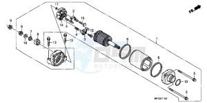 CB600FB drawing STARTING MOTOR