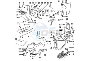 SV 100 L - 100 cc drawing BODY