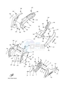 MT09A MT-09 ABS 900 (2DR3) drawing SIDE COVER