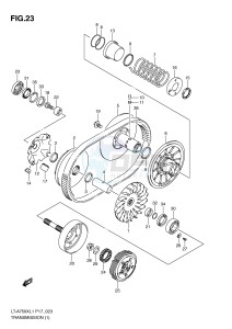 LT-A750X (P17) drawing TRANSMISSION (1)