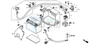 XL700VA drawing BATTERY