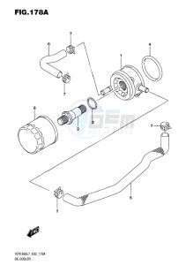 VZR1800BZ BOULEVARD EU drawing OIL COOLER