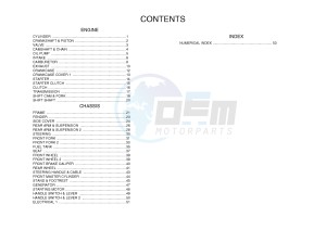 TT-R125 TT-R125LWE (19CT 19CU) drawing .6-Content