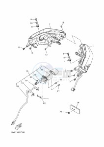 CZD250-A  (BPU1) drawing TAILLIGHT