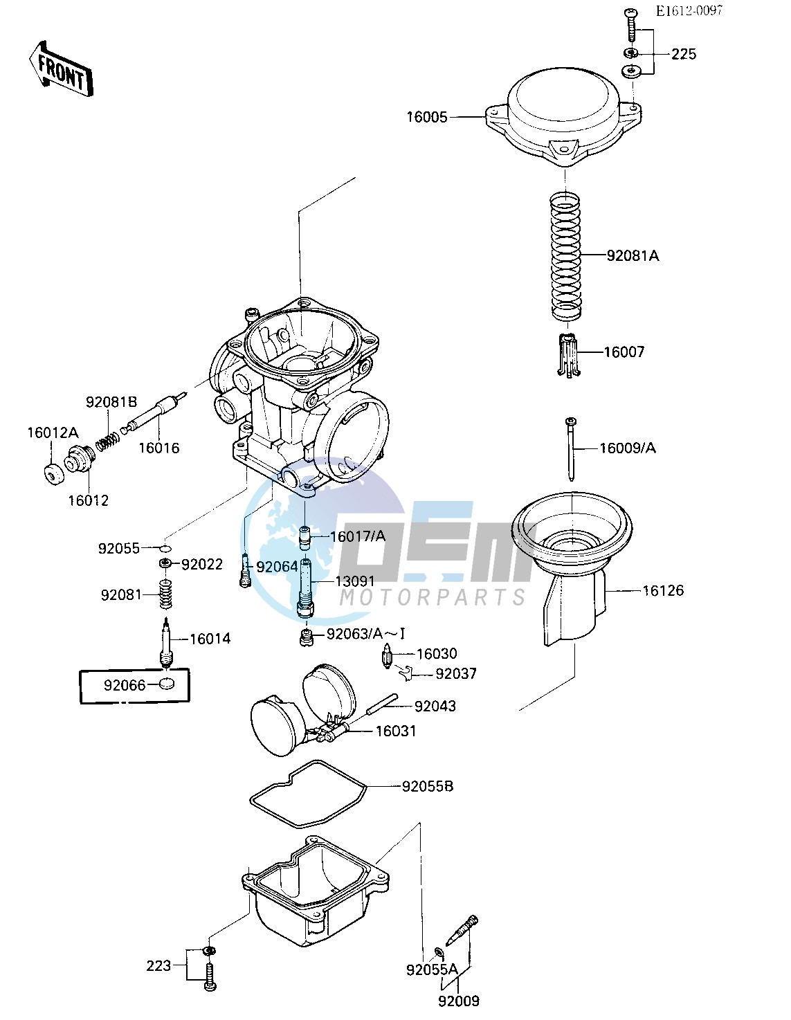 CABURETOR PARTS