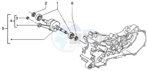 NRG 50 MC3 DD drawing Crankshaft