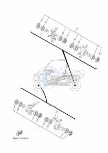 YXM700E YX70MPP (BHFF) drawing MAINTENANCE PARTS KIT