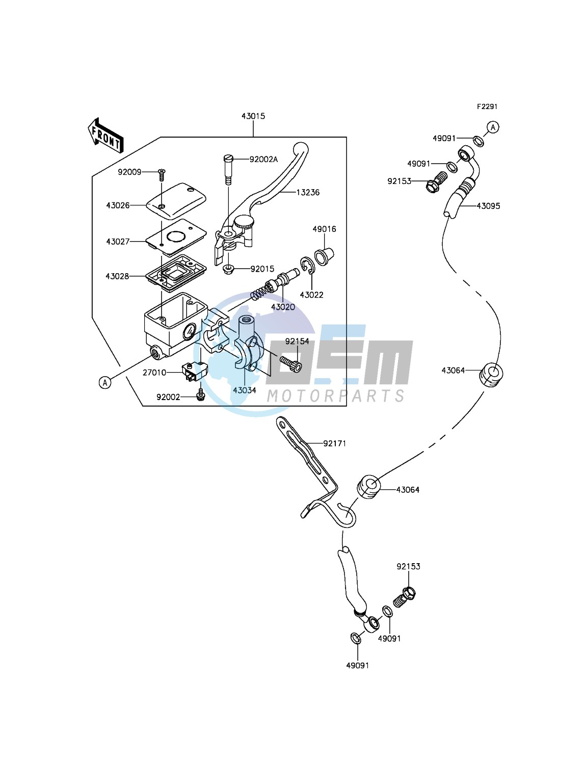 Front Master Cylinder