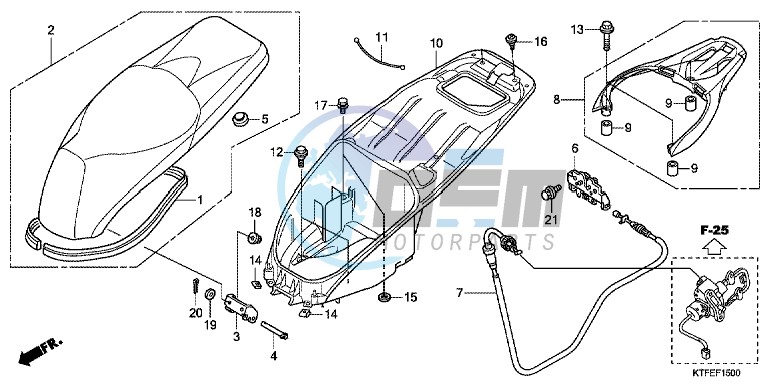 SEAT/LUGGAGE BOX