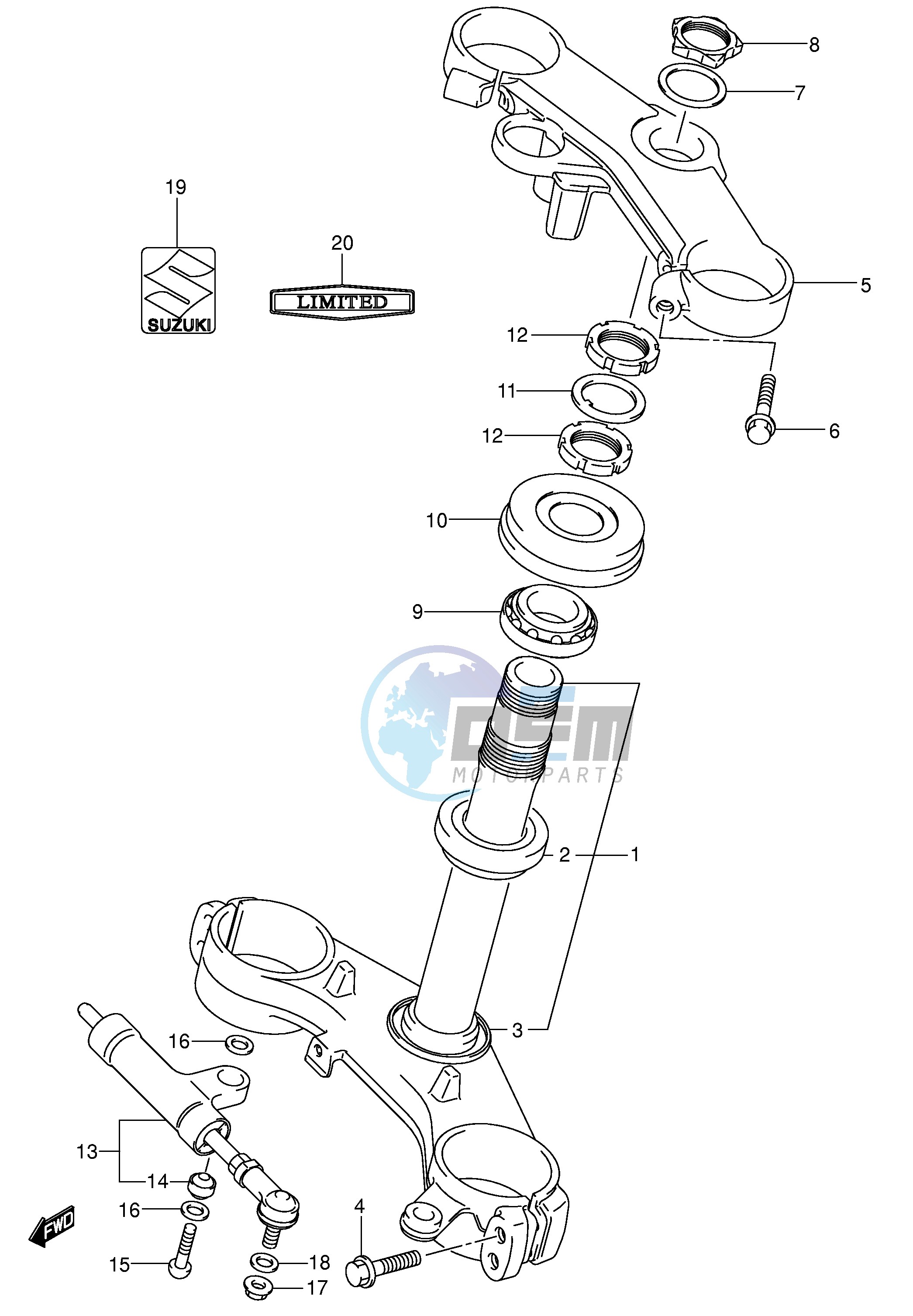 STEERING STEM