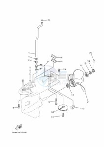 F50DETL drawing LOWER-CASING-x-DRIVE-2