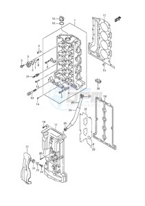 DF 70A drawing Cylinder Head