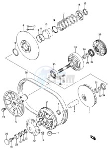 LT-A500X drawing TRANSMISSION (1)