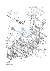 YXE700E YXE70WPXG WOLVERINE R-SPEC EPS (2MB3) drawing FRAME