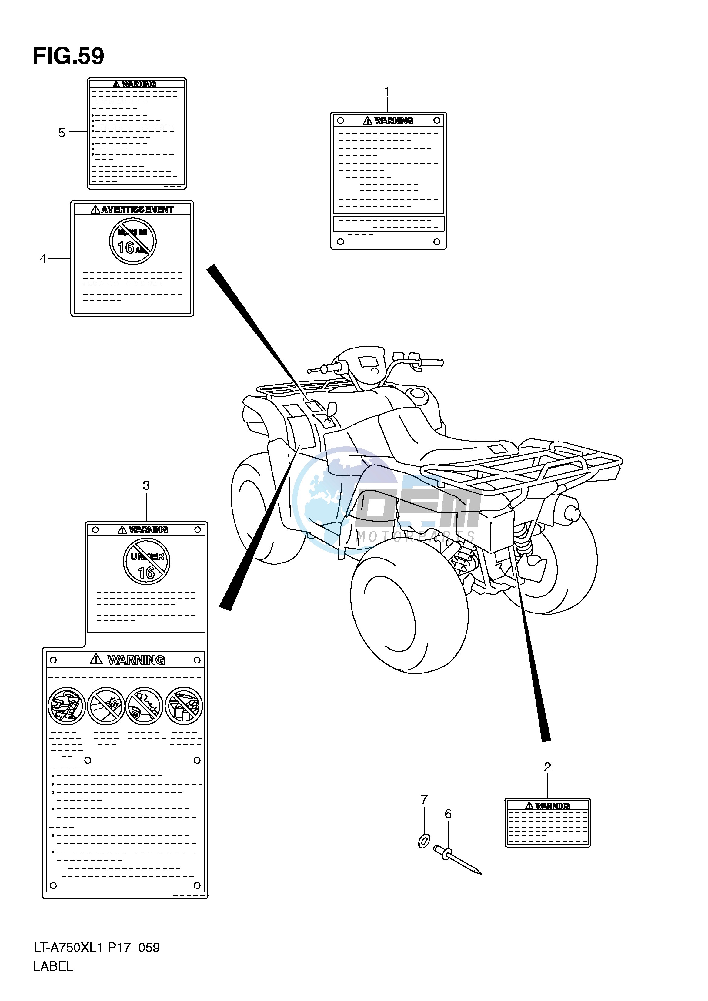 LABEL (LT-A750XL1 P17)