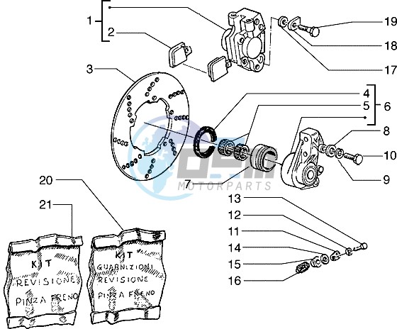 Brake caliper - Brake disc