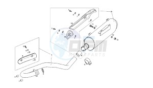 TERRA - ADVENTURE - 125 CC VTHTS1A2B VTHTS1A1A 4T EU3 - 4T ADVENTURE drawing EXHAUST