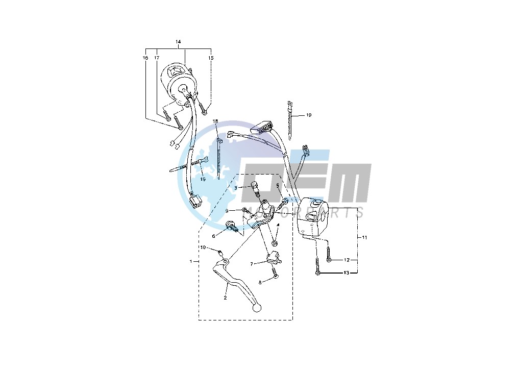 HANDLE SWITCH- LEVER