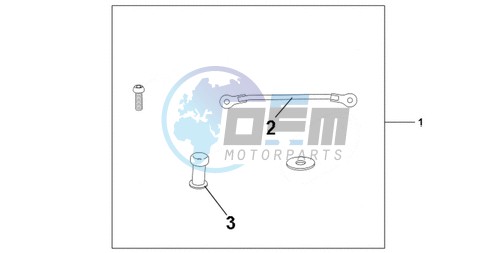 TANK BAG ATT KIT