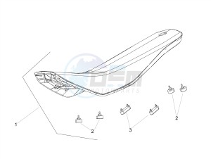 SX 125 E4 (EMEA) drawing Saddle