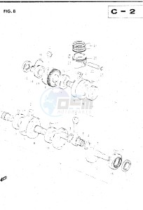 GS500E (Z-D) drawing CRANKSHAFT