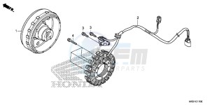 TRX420FM2H Europe Direct - (ED) drawing GENERATOR