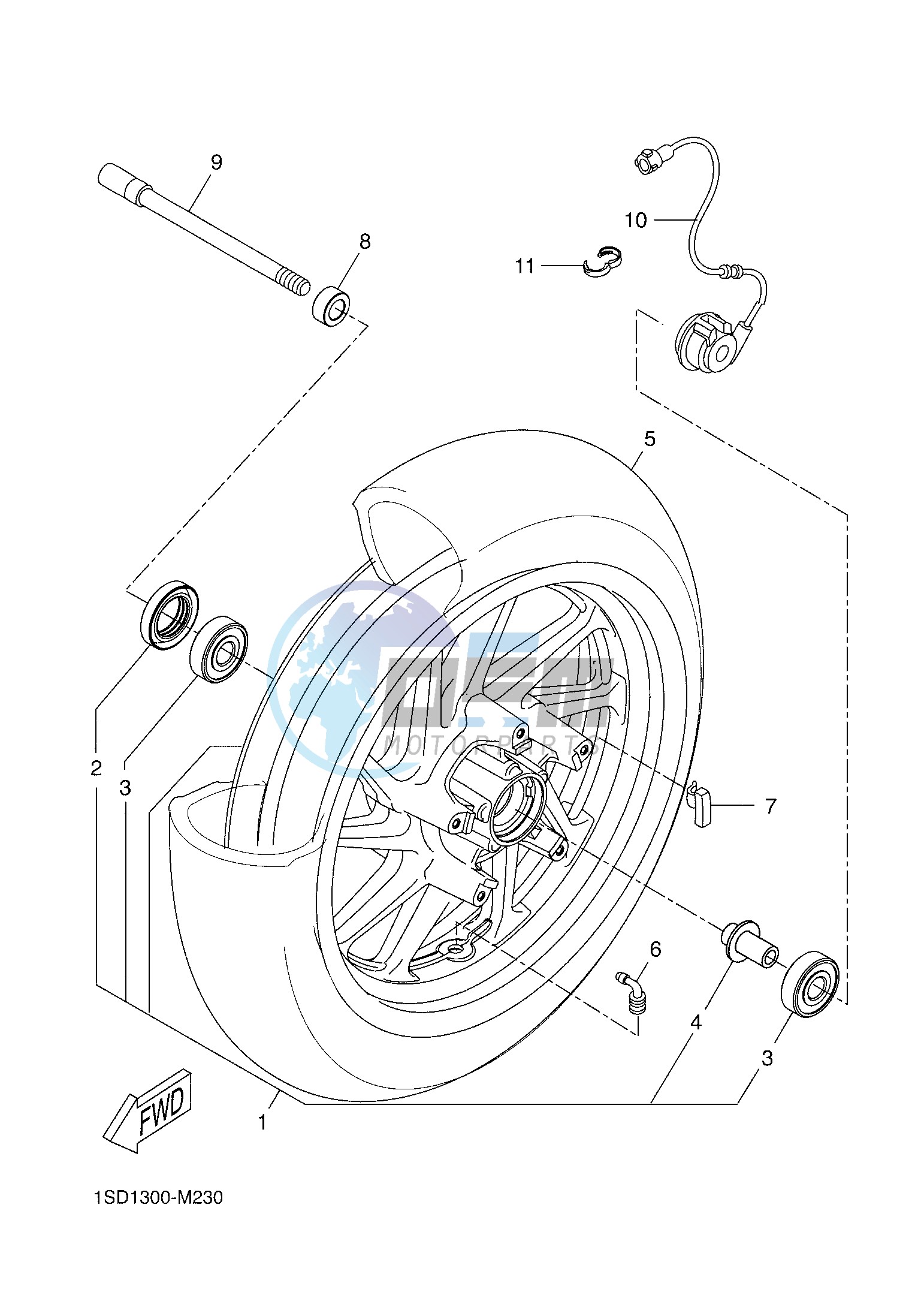 FRONT WHEEL