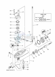 F2-5AMHS drawing PROPELLER-HOUSING-AND-TRANSMISSION-1