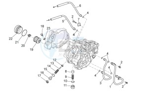 SXV 450-550 2009-2011 drawing Lubrication