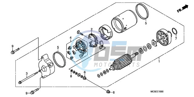 STARTING MOTOR