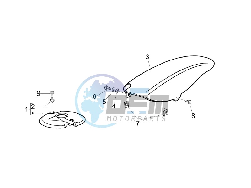 Wheel housing - Mudguard