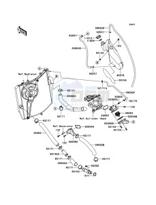 NINJA_ZX-10R ZX1000JCF FR XX (EU ME A(FRICA) drawing Water Pipe