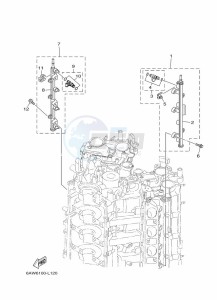 F350AETX drawing THROTTLE-BODY-2