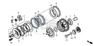 NV600C drawing CLUTCH